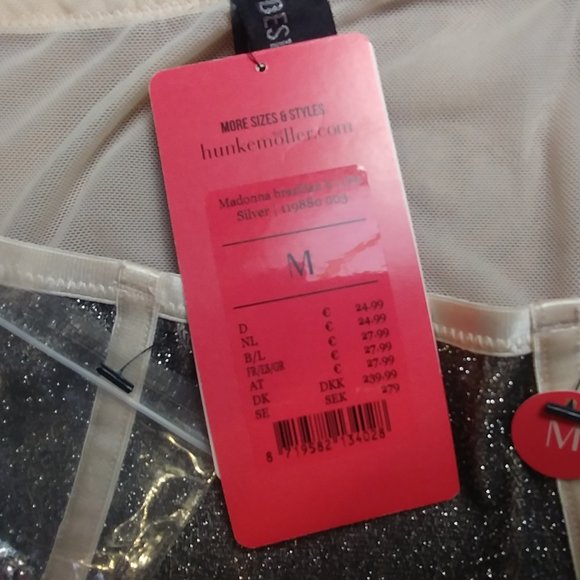 Hunkemoller Glittery Panties Size M - Picture 2 of 5